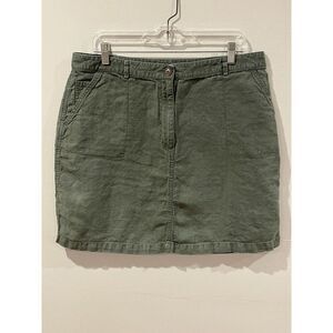 L.L. Bean Women's Pencil Skirt - Olive Green